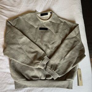 Fear of God Women's Tan Crewneck Sweater